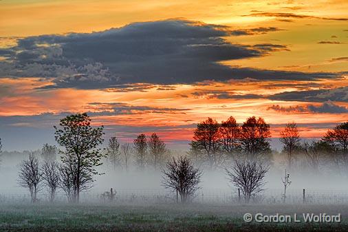 Misty Sunrise_09904.jpg - Photographed near Smiths Falls, Ontario, Canada.